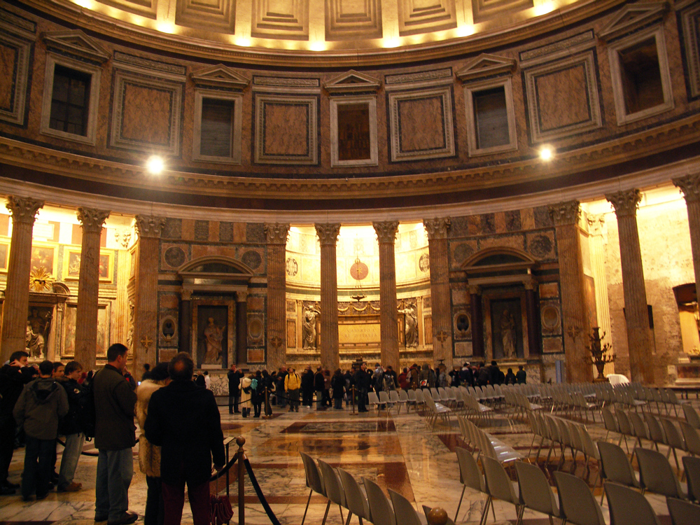 the pantheon inside