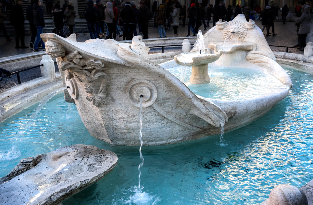 Fontana Della Barcaccia
